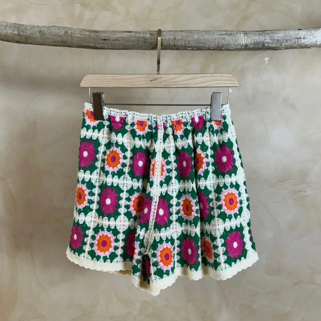 Short en crochet
