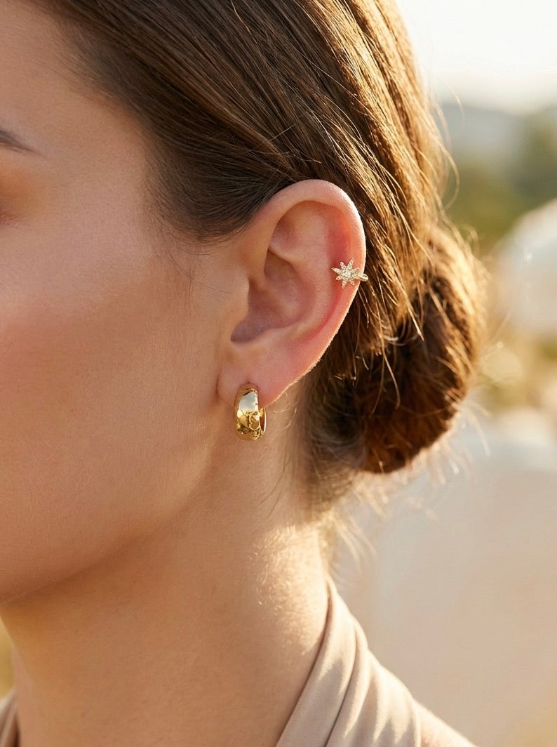 Earcuff bijoux d’oreille étoile
