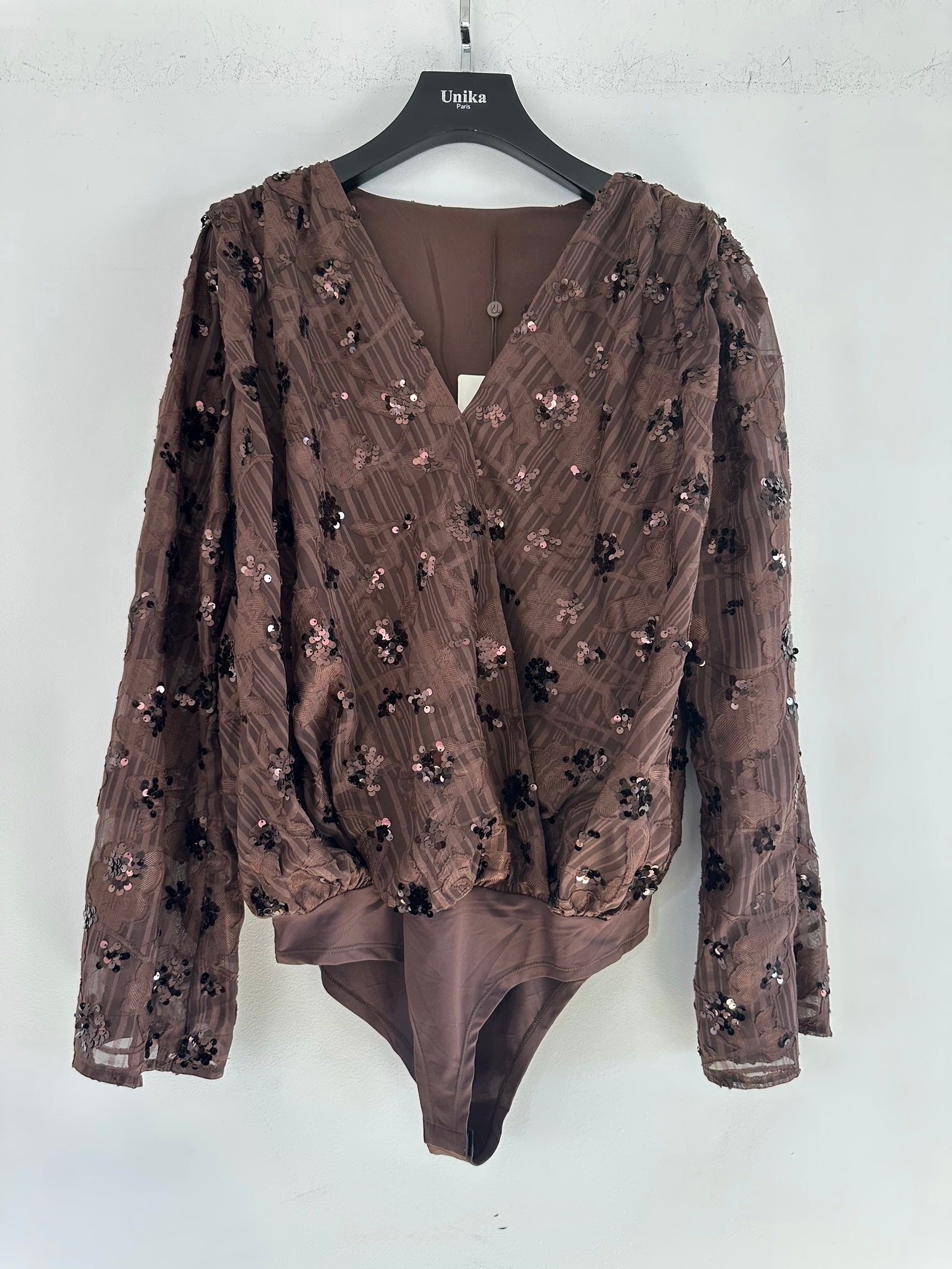 Body blouse Choco à sequins