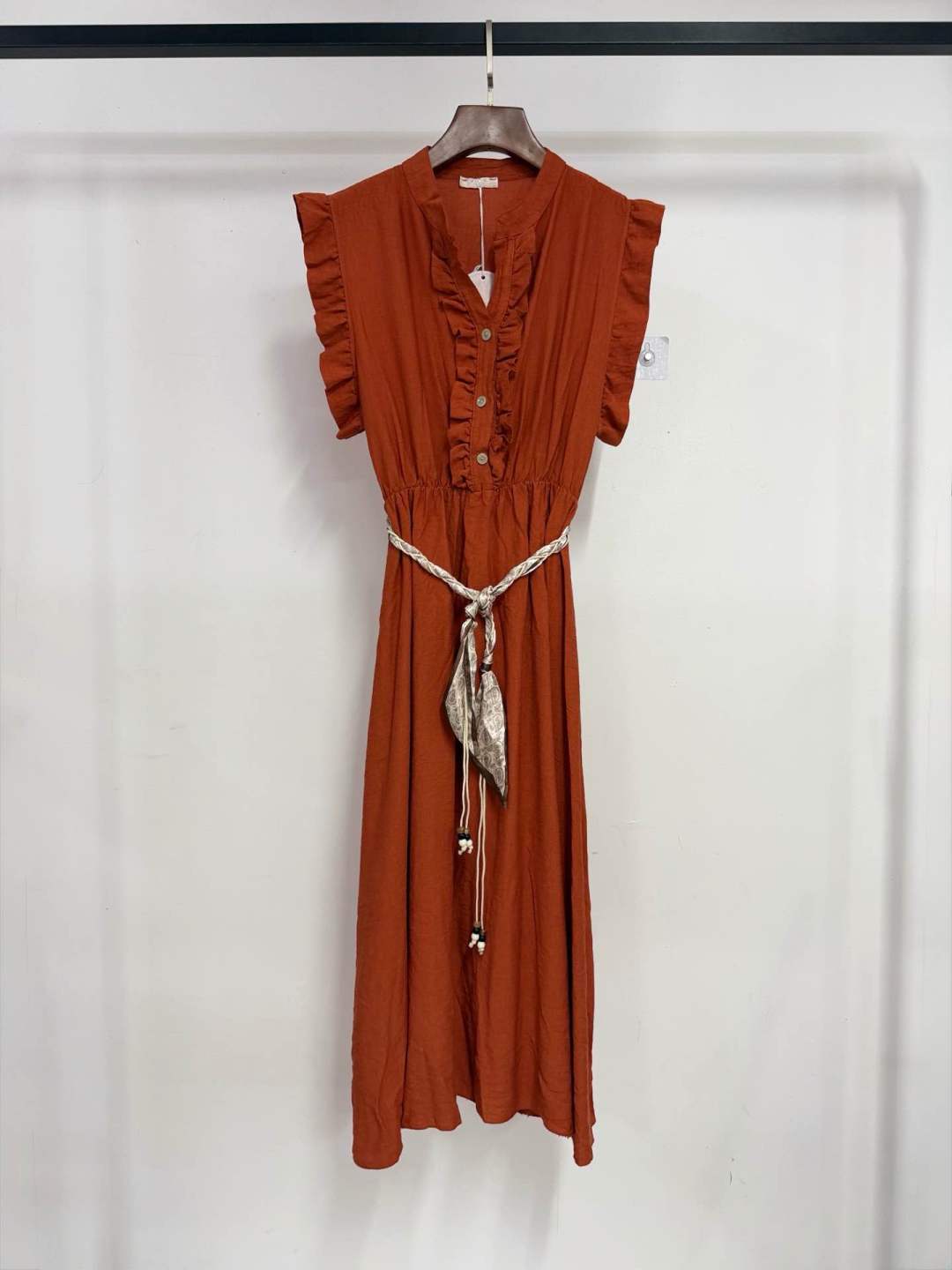 Robe avec ceinture