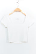 Basique court blanc