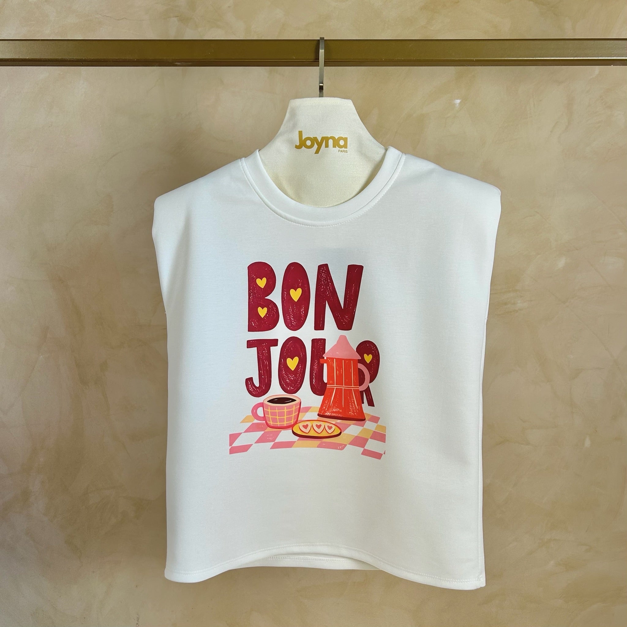 T shirt épaulettes