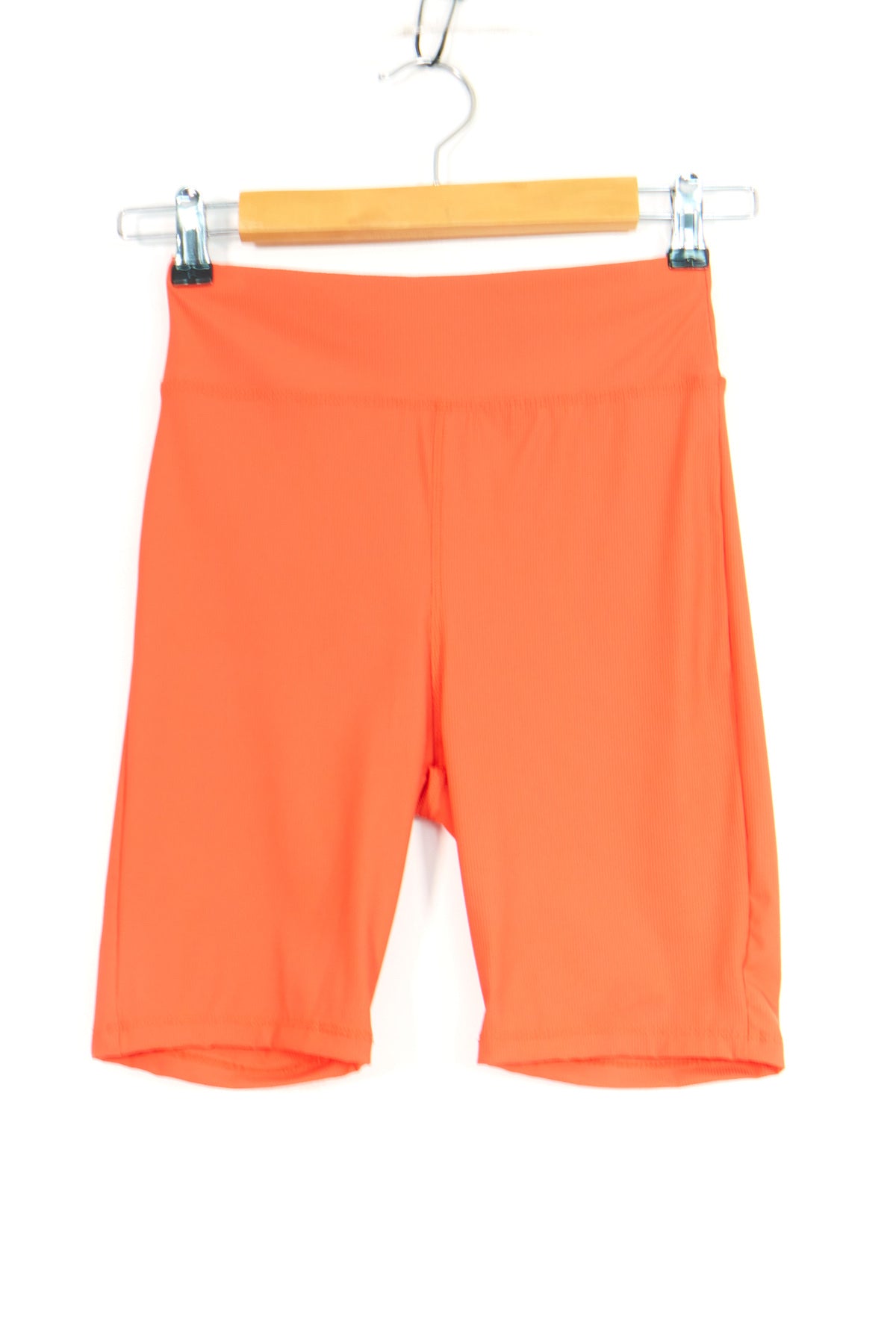 Cycliste orange